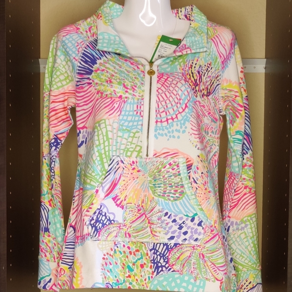 Lilly Pulitzer Tops - Lilly Pulitzer Skipper Popover Multi Women's Size XS